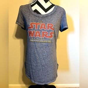 Heather Slate Gray Star Wars Tee Size L